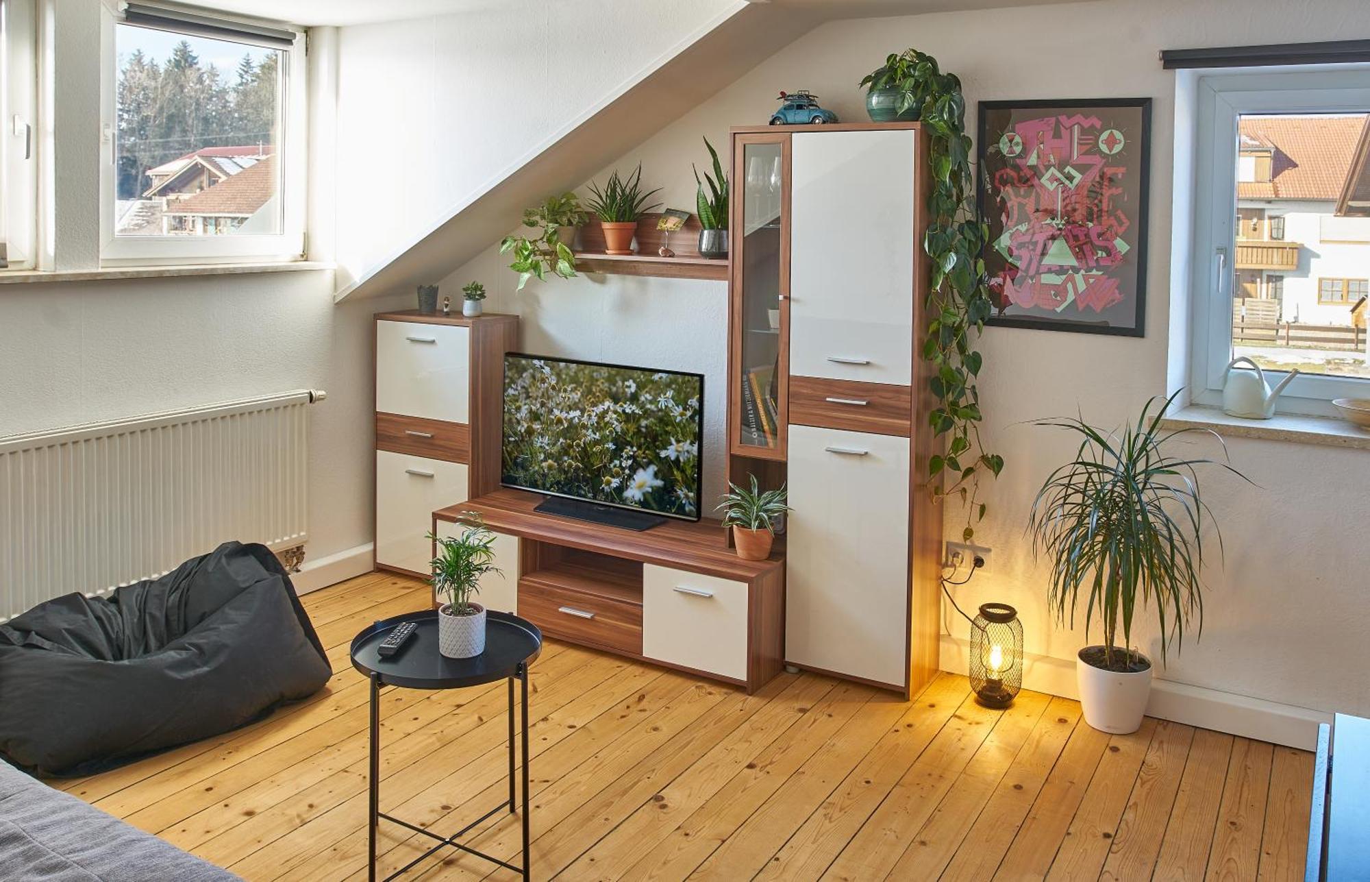 Green-Art-Living Fuer 3 Im Allgaeu Mit Queensize & Wifi Lauben  ภายนอก รูปภาพ